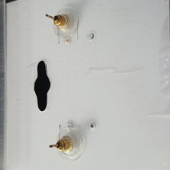 NWT Natasha Couture Gold/Brown White Beaded Fringe Boho Festival Earrings - Picture 12 of 13